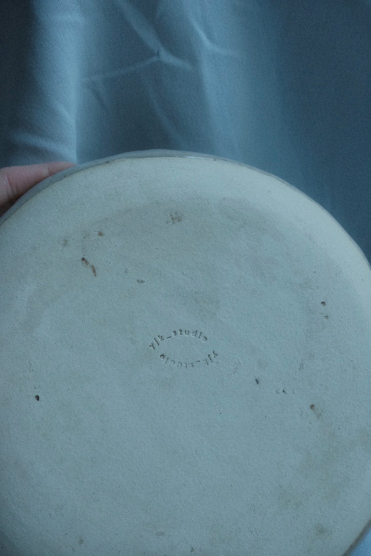 stone handbuilt plate