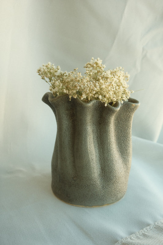 barnacle lava planter/vase