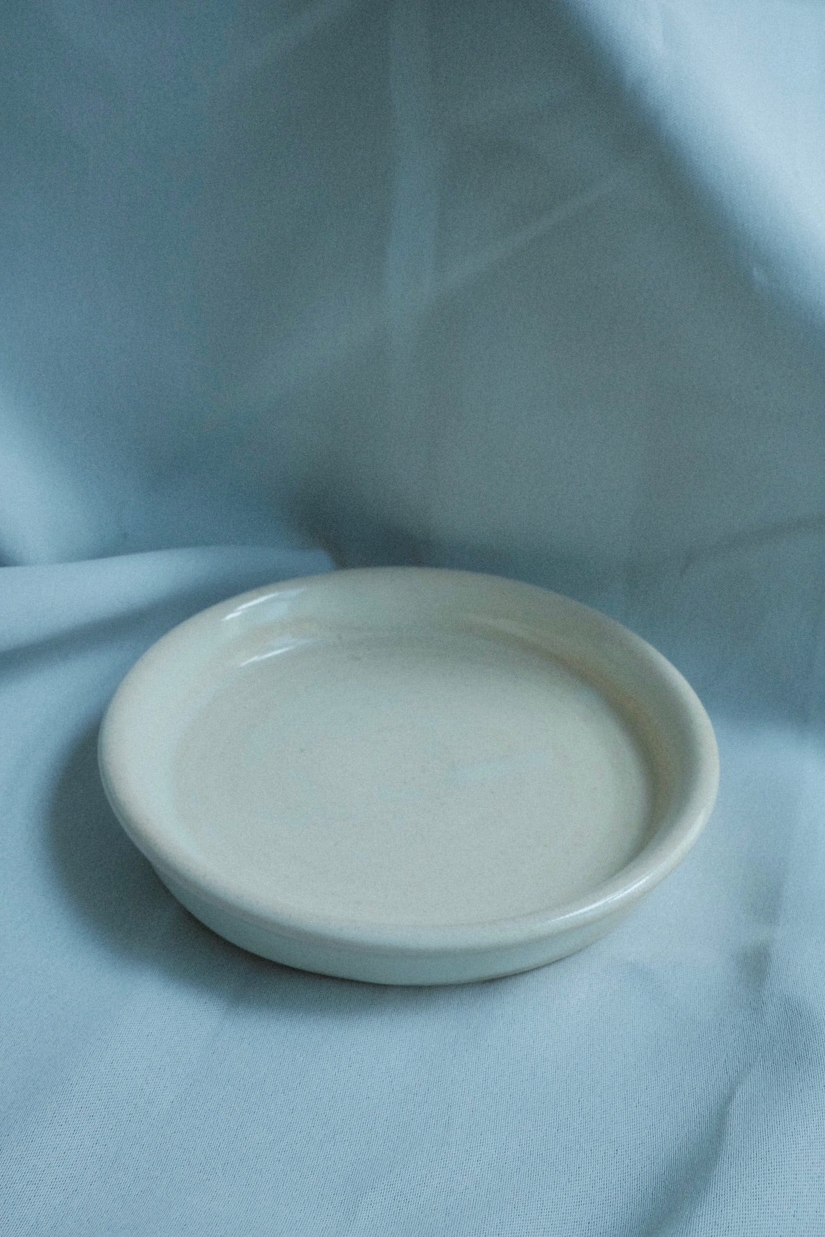 small opal plate