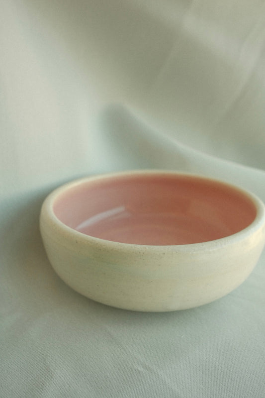 ballet pink rice bowl